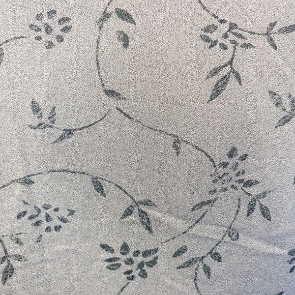 Bahari Group Fattaneh | Vintage | New York | Floral Blue Button Down Maxi Dress - Picture 10 of 13